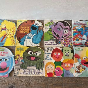 Sesame Street Golden Shape Books // Sold Individually // Jim Henson&#39;s Muppets