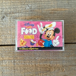 Disney Cassette // Funny Food Songs // 1994 // 15 Fun Kids Songs