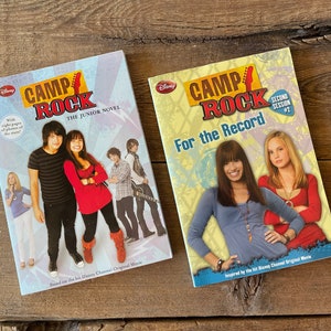 Camp Rock Books // You Choose // Disney Channel Original Movies - Etsy