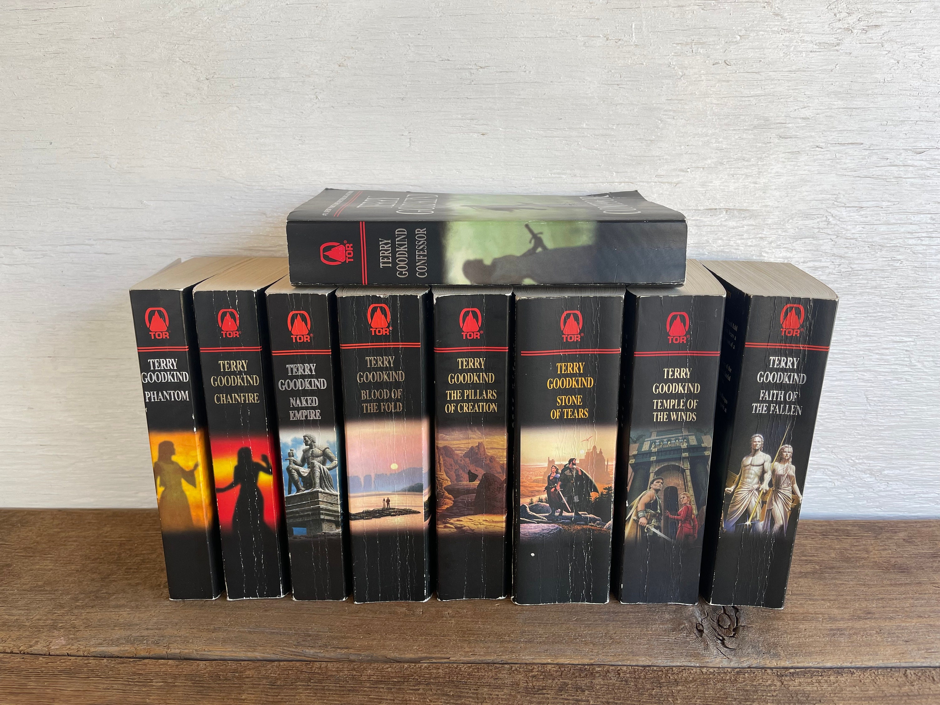 Terry Goodkind Sword of Truth Novels // You Choose // Fantasy Book Series Etsy
