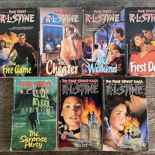 R.L. Stine // Fear Street // Choose One // Young Adult Chapter Books 1990's