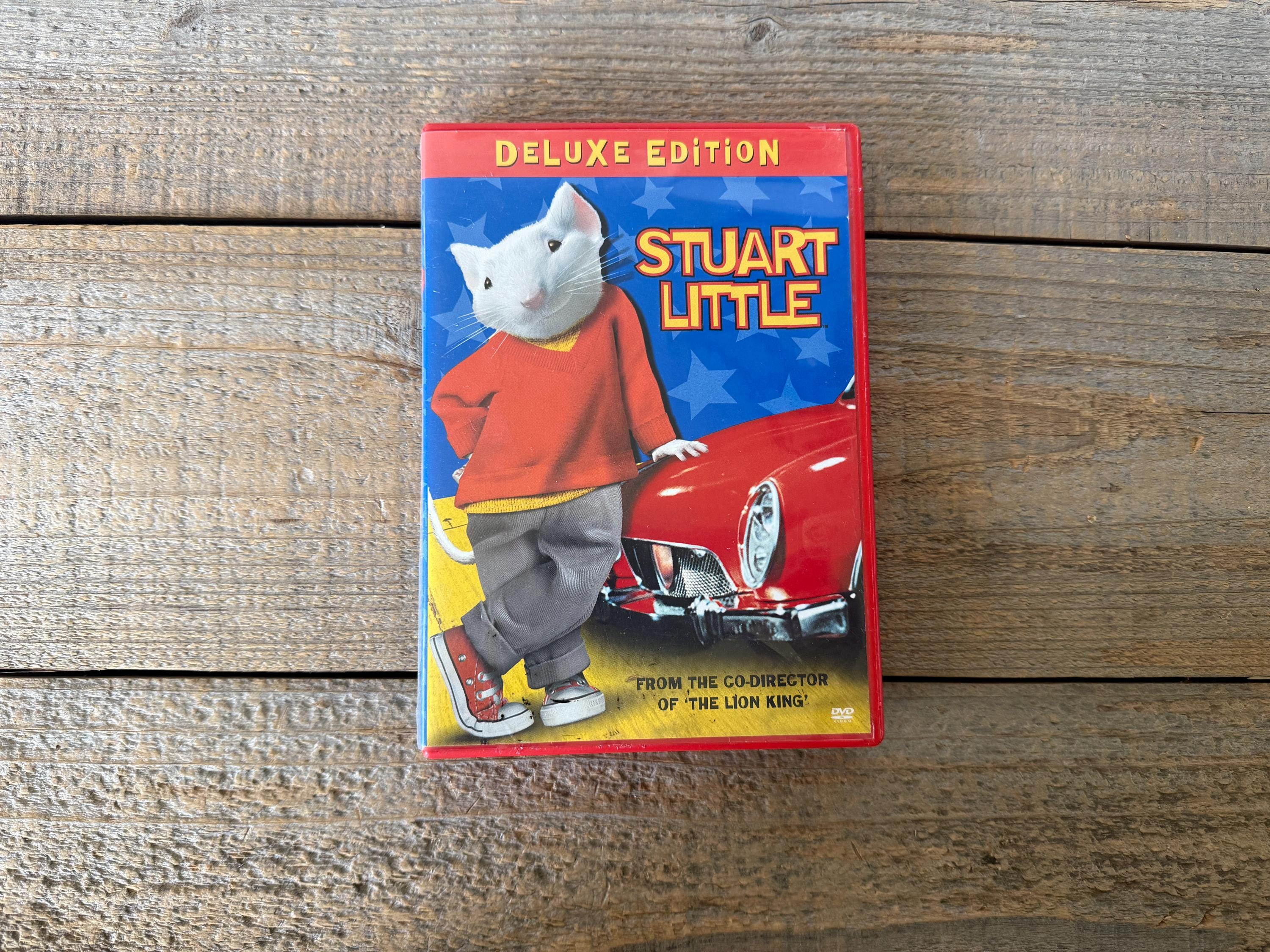 Stuart Little DVD // Deluxe Edition // 2002 // Rated PG // Geena