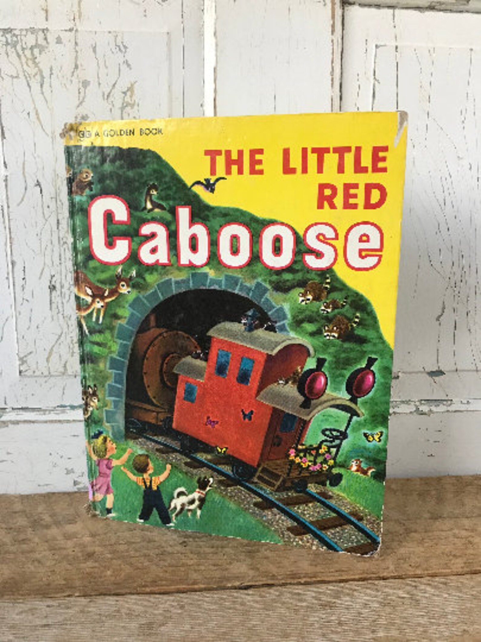 Vintage 1974 The Little Red Caboose Golden Book Etsy Vintage 1974 The Little Red Caboose Golden Book Etsy