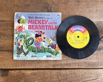 Mickey and the Beanstalk // Disneyland Book & Record // 1970