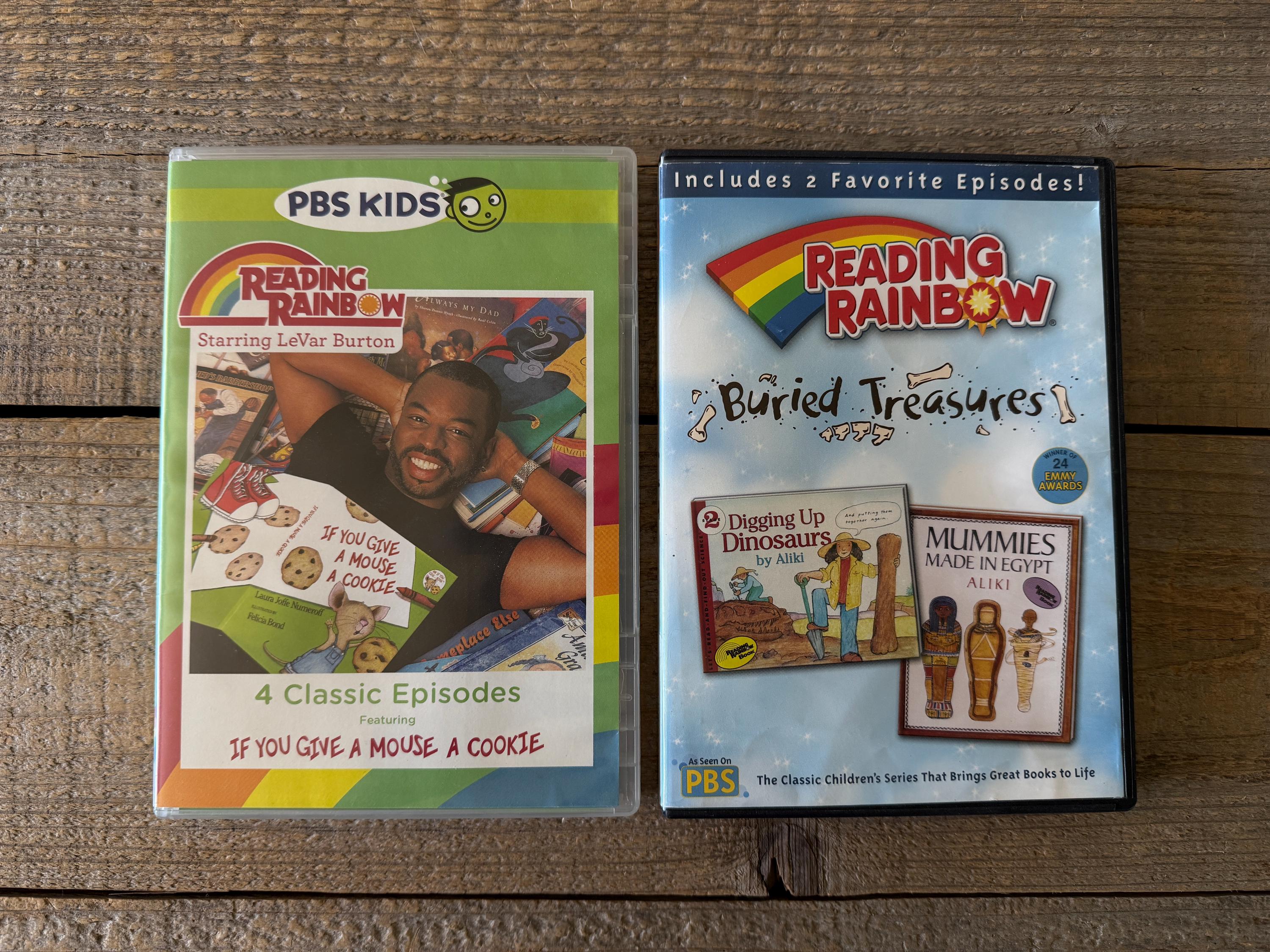 その他 Reading Rainbow: Buried Treasures [DVD] Reading Rainbow Dvds // Sold Individually // Buried