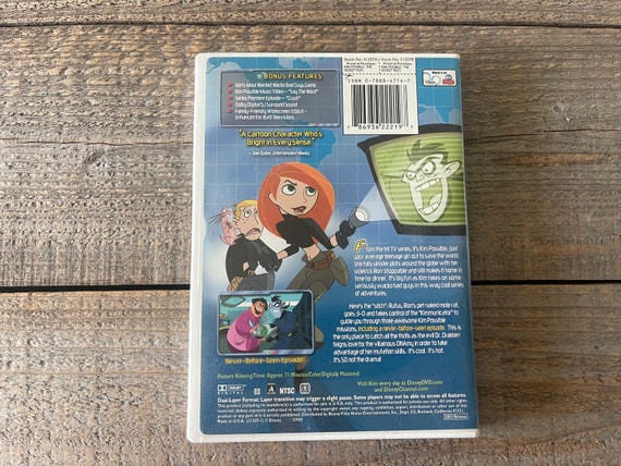 Disney's Kim Possible: the Secret Files DVD // 2003