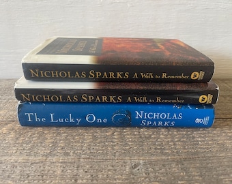 Nicholas Sparks 洋書 21冊セット Nicholas Sparks Books // Sold Individually // Paperback, Soft