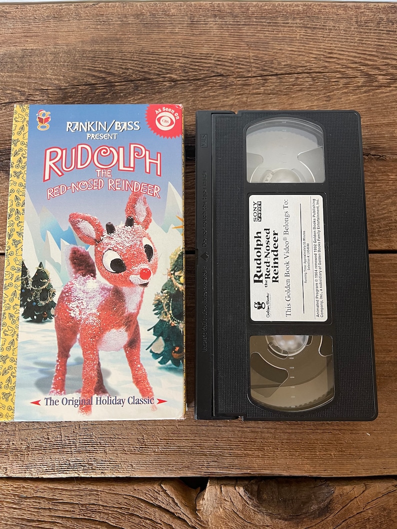 Vintage Christmas VHS Movies // Santa Claus is Coming to Town & Rudolph