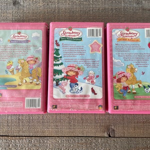 2000's Strawberry Shortcake VHS Movies // Sold Individually // Berry ...