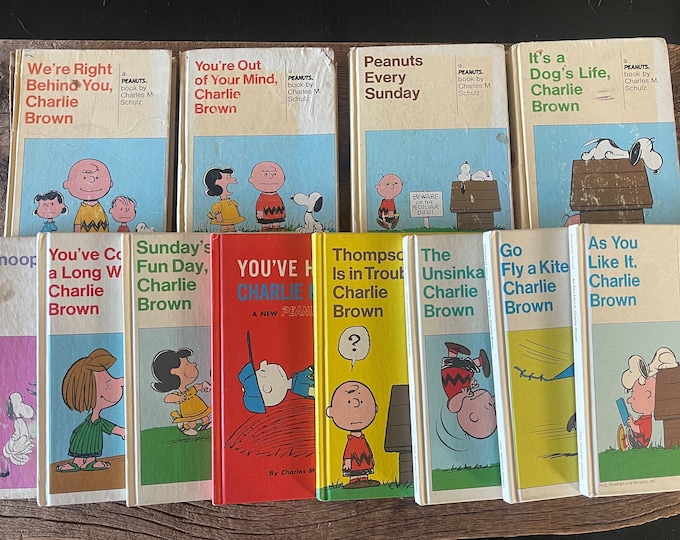 Charlie Brown 1960s 1970s Peanuts Gang Books Books Children Books