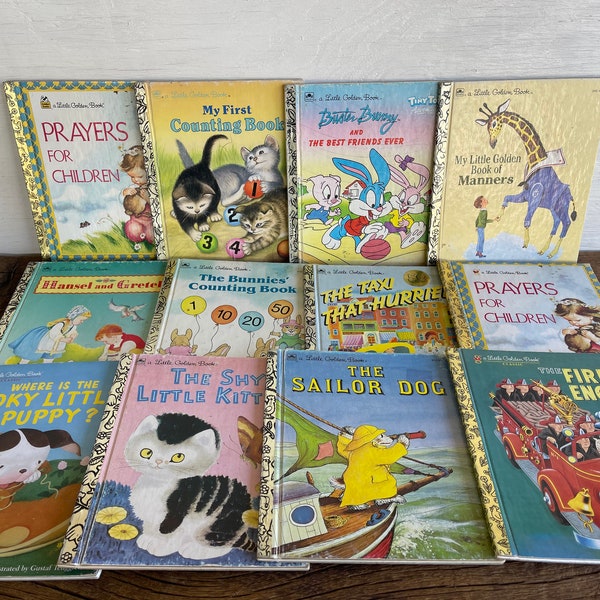 Vintage 1990's Little Golden Books // You Choose