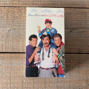 Three Men and a Little Lady VHS Movie: Tom Selleck, 1990 PG