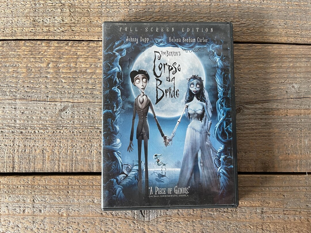 Tim Burton's Corpse Bride DVD // Johnny Depp, Helena Bonham Carter ...