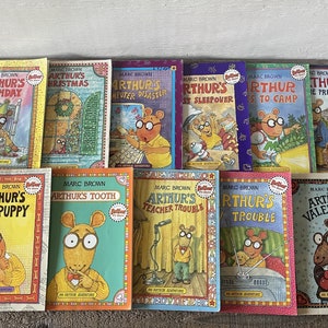 Vintage Arthur Books // Sold Individually // Marc Brown // An Arthur Adventure 1980&#39;s and 1990&#39;s