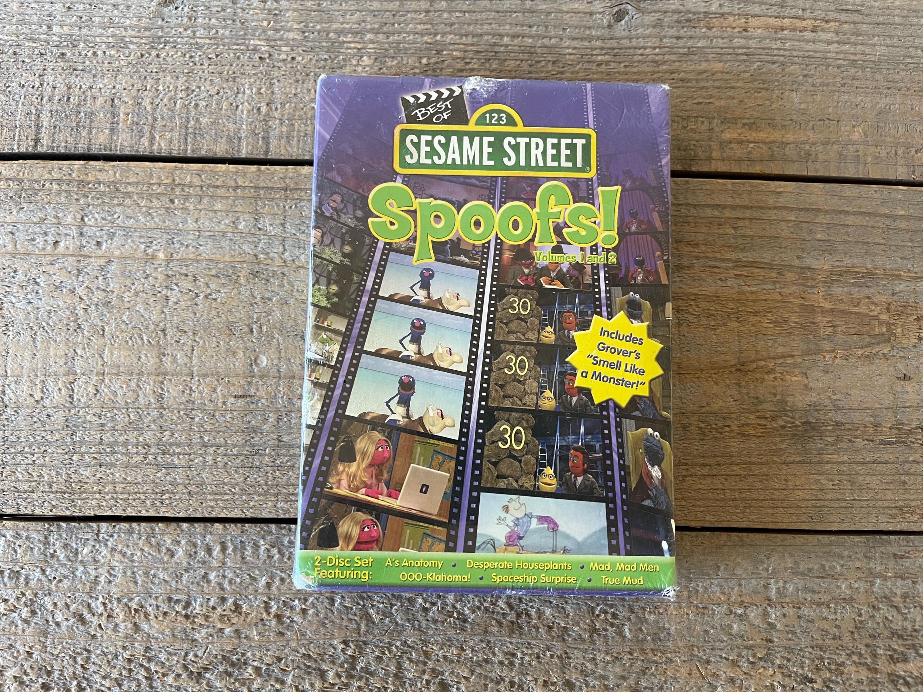 Sesame Street Spoofs DVD: 2-disc Set, New in Package - Etsy