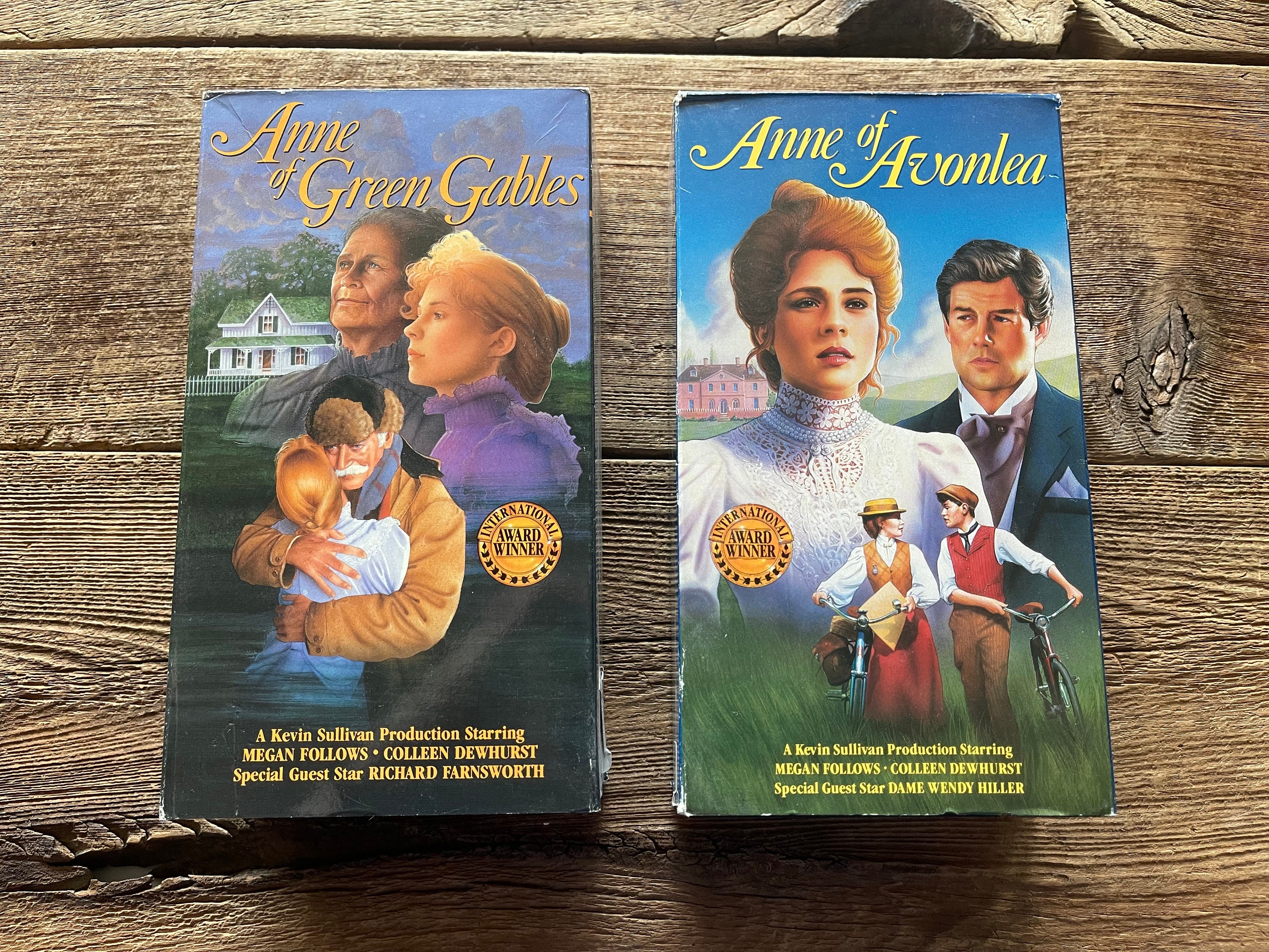 Anne of Green Gables & Anne of Avonlea VHS Movie Sets