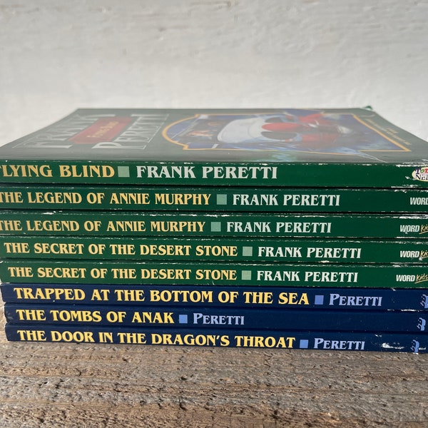 The Cooper Kids Adventure Series Books by Frank Peretti // Sold Individually // 1990