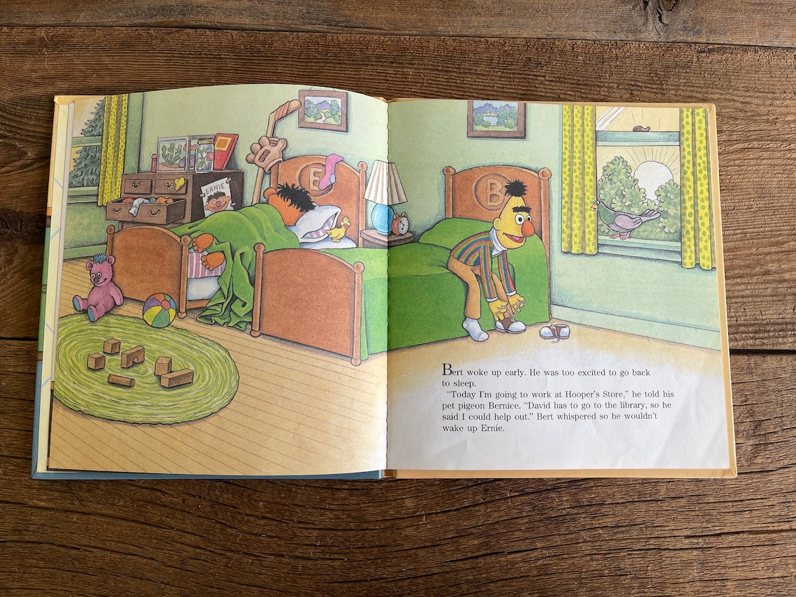 Bert and the Broken Teapot // Vintage Golden Book // 1985 Etsy UK