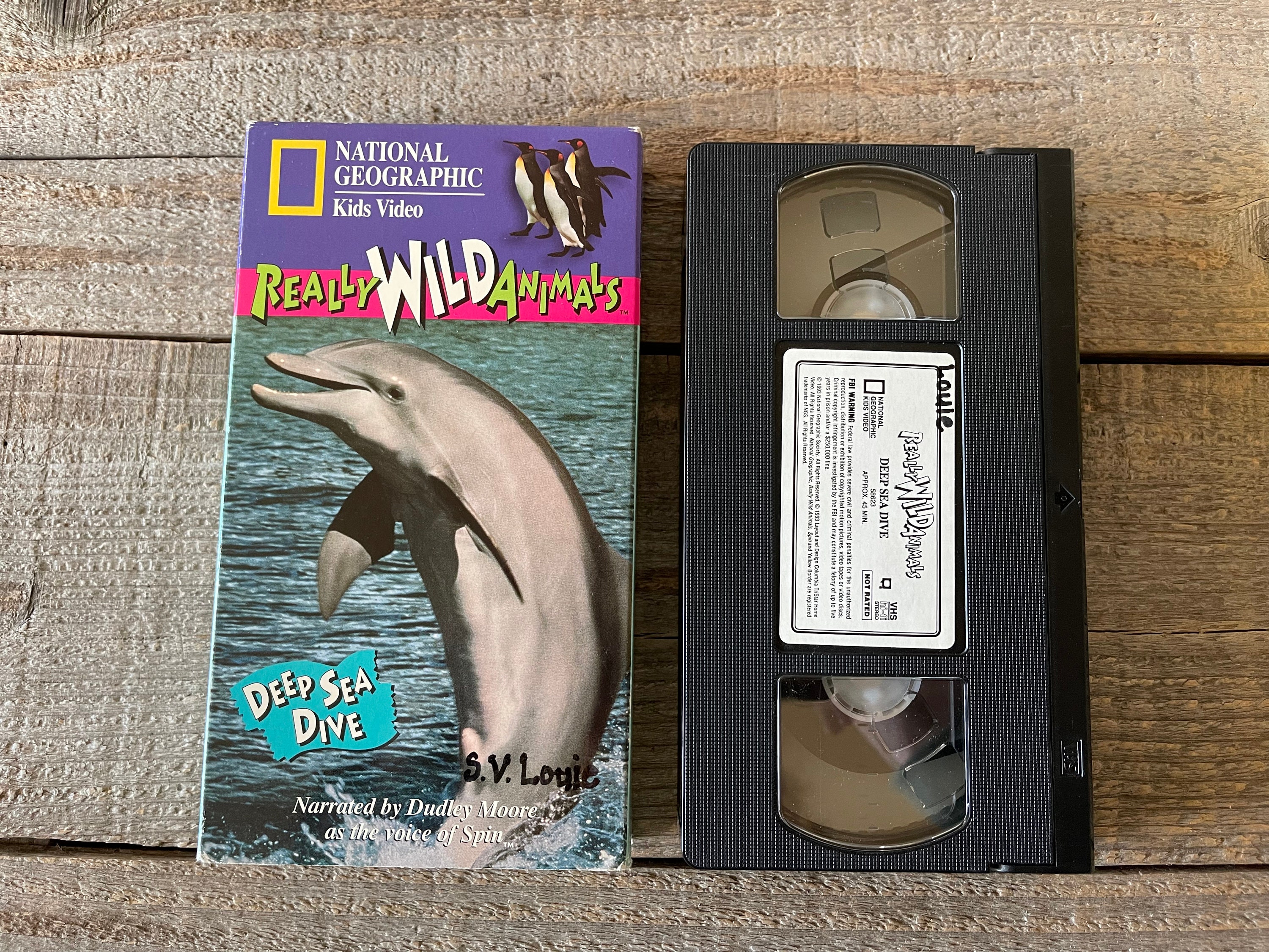 Really Wild Animals VHS Movies // Sold Individually