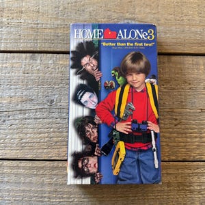 Home Alone 3 VHS // 1997 Christmas Movie // Alex D. Linz