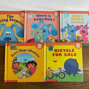 Nick Jr Book Club Books // You Choose // Nickelodeon Shows // Blue's Clues, Dora, Oswald