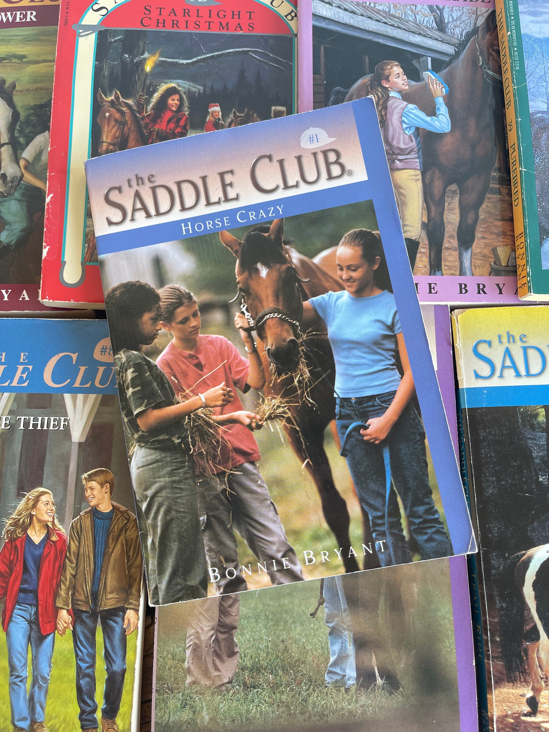 The Saddle Club Books // You Choose // 1980's 1990's Etsy