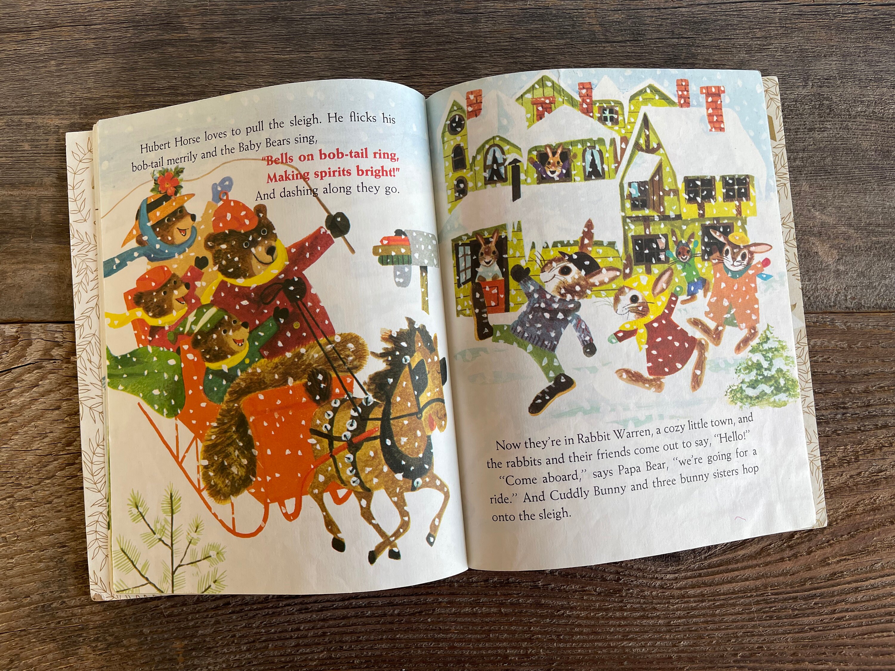 Jingle Bells // Little Golden Book // 1964 // by Kathleen N. Etsy