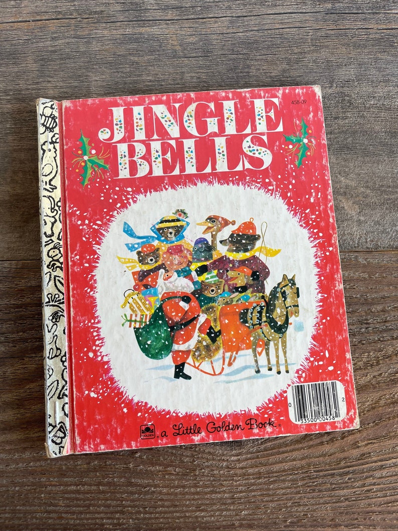 Jingle Bells // Little Golden Book // 1964 // by Kathleen N. Etsy