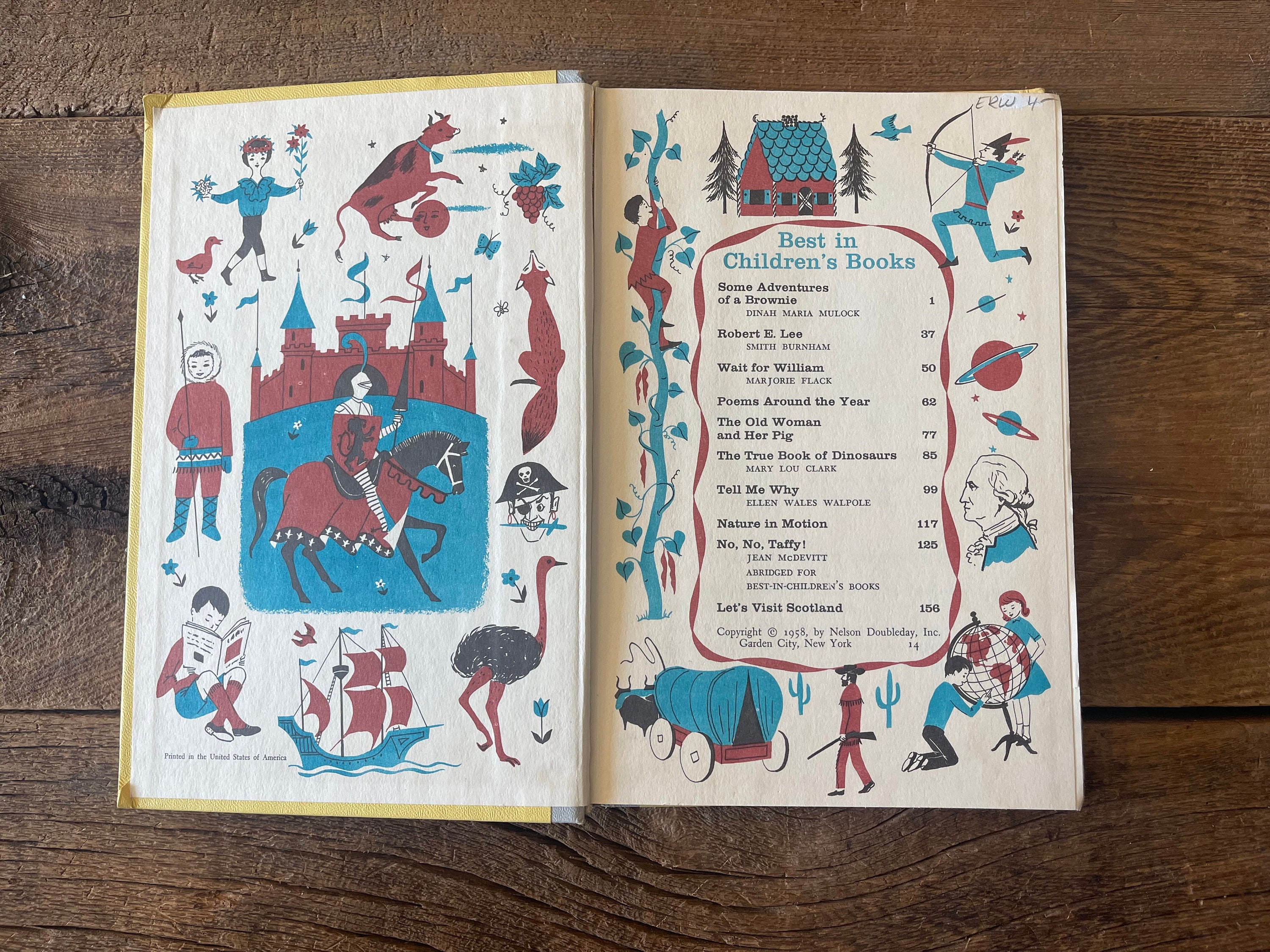 Best in children's book アンティーク 1958年~11冊 Best in Children's Books // 1958 // Children's Literature - Etsy