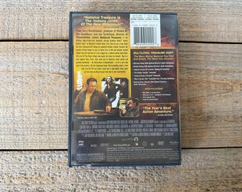 National Treasure DVD // Walt Disney // 2004 Action Adventure