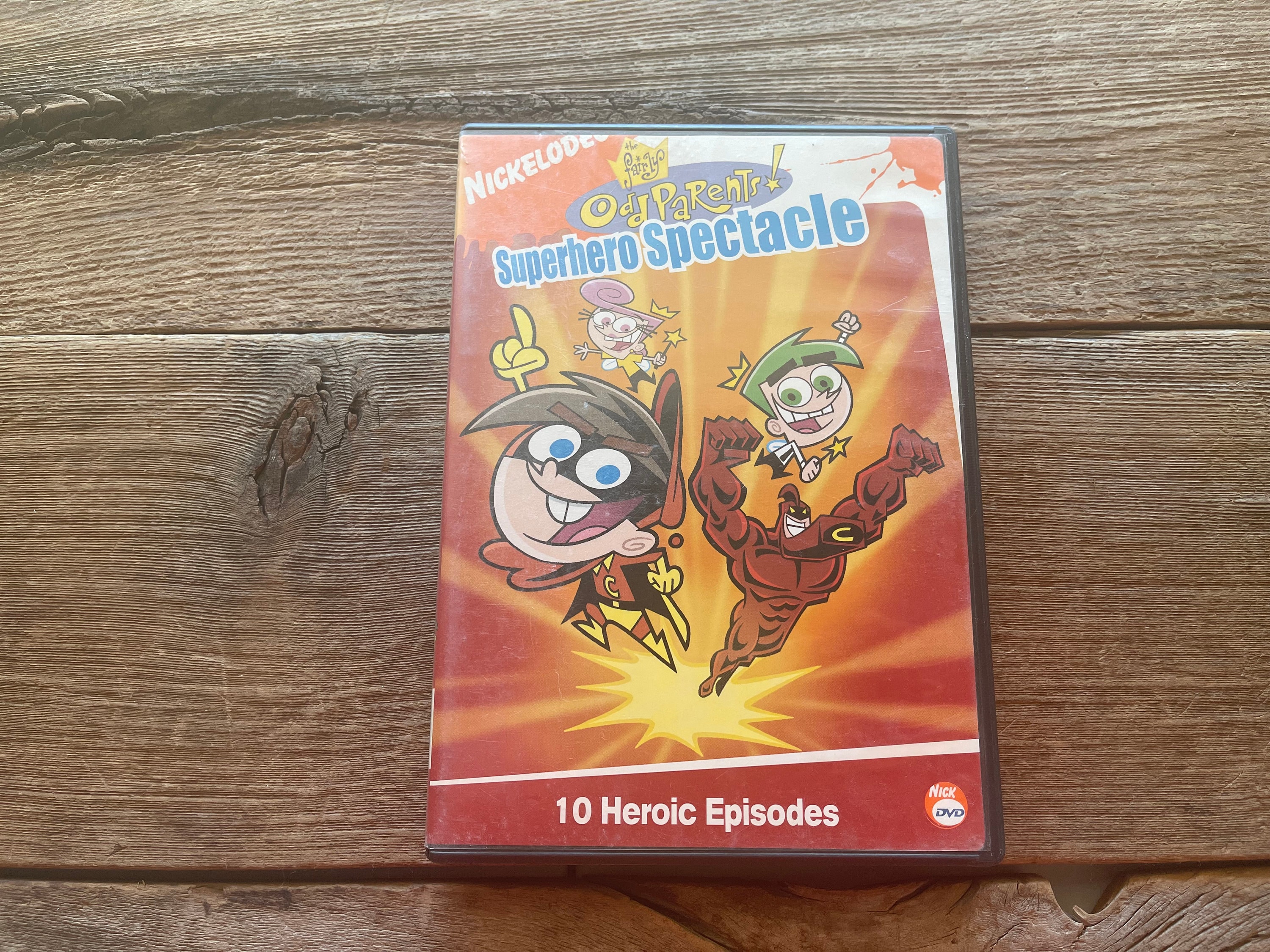 The Fairly Odd Parents DVD Superhero Spectacle 10 Heroic
