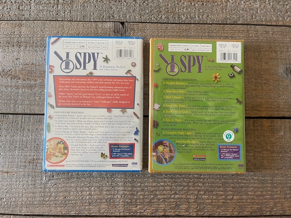 I Spy Dvds: A Rockin' Bronco & A Runaway Robot - Scholastic