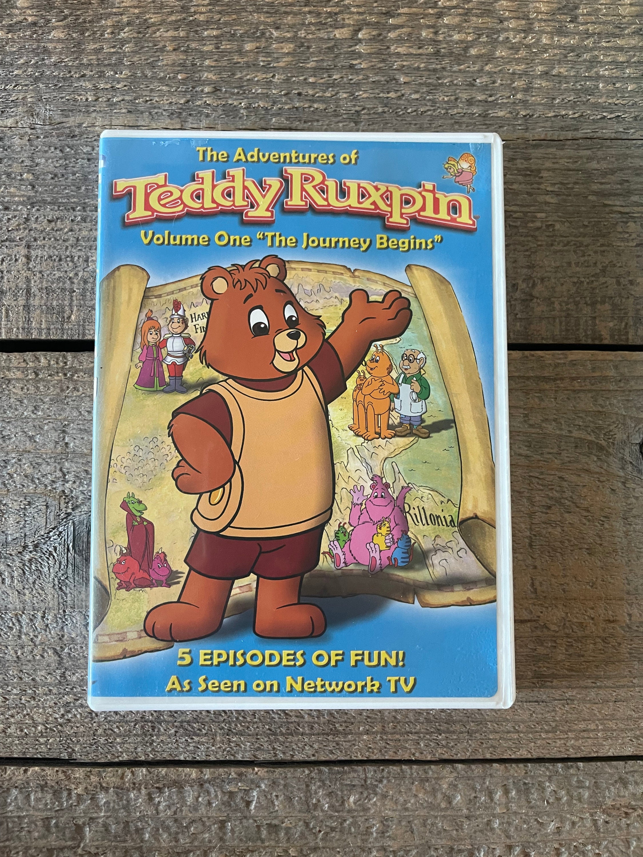 Adventures of Teddy P: Journey Into Rain Forest [DVD](中古品) The Adventures of Teddy Ruxpin DVD, Episodes 1-5 // Volume 1: the