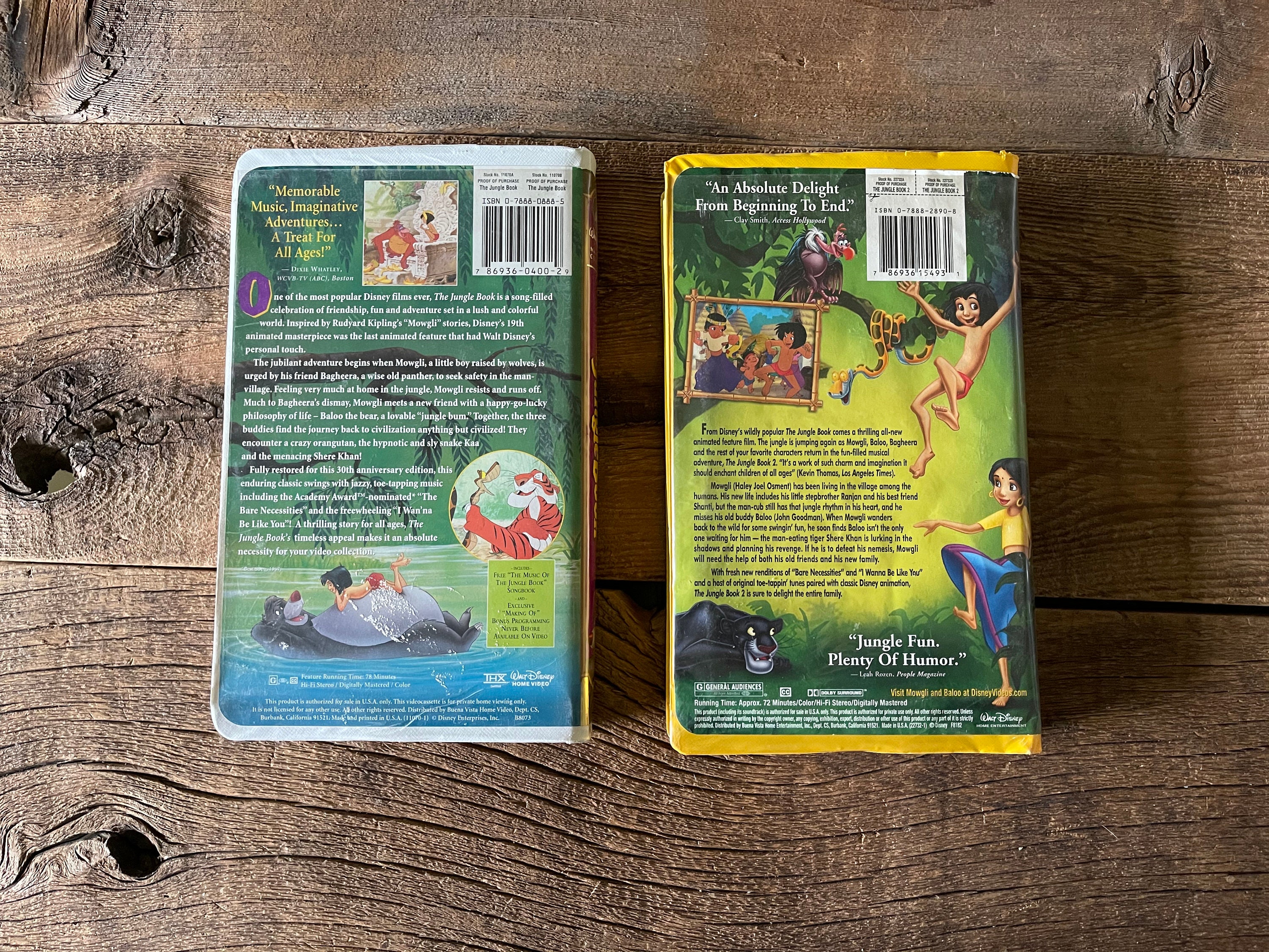 ジャングル・ブック & ジャングル・ブック 2 // 2 枚セット