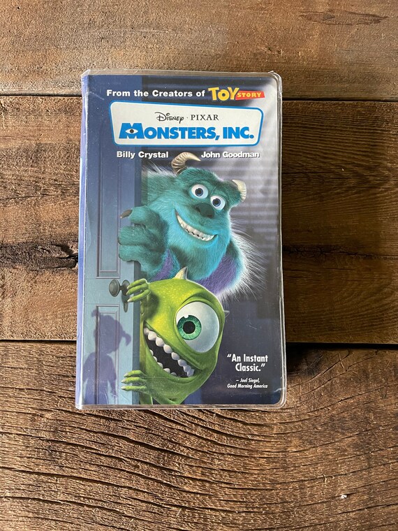 Monster's Inc. Vintage VHS Movie // Pixar Etsy