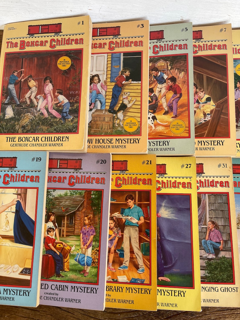 The Boxcar Children Books by Gertrude Chandler Warner- Sold ...