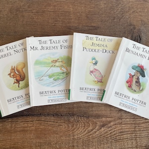 Vintage Beatrix Potter Soft Cover Book - 1980s Edition
