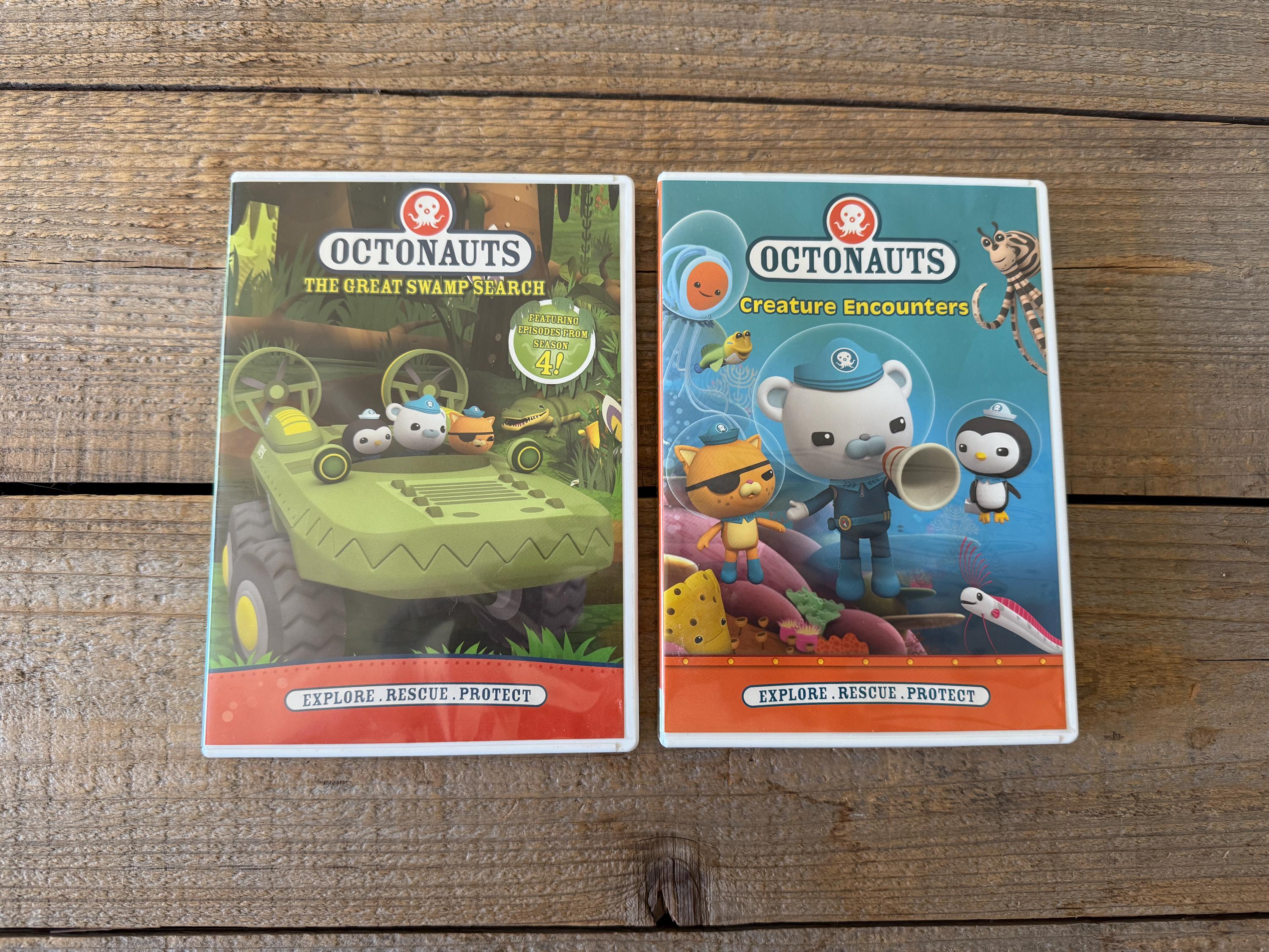 Octonauts Dvds // Sold Individually // Nick Jr Kids Show