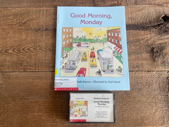 Good Morning, Monday // Sheila Keenan // Vintage Scholastic Book  
