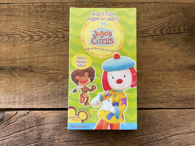 Jojo's Circus Sealed VHS Movie // Special Teacher's Etsy
