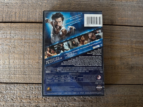X-men Origins: Wolverine // Hugh Jackman // DVD Movie - Etsy Israel