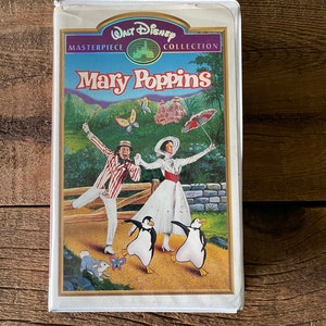 Vintage Mary Poppins Masterpiece Collection VHS Movie 1998 Walt Disney