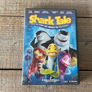 Shark Tale DVD // 2005 DreamWorks Animation // Will Smith, Jack Black, Robert DeNiro, Renee Zellweger // Rated PG // Great Condition