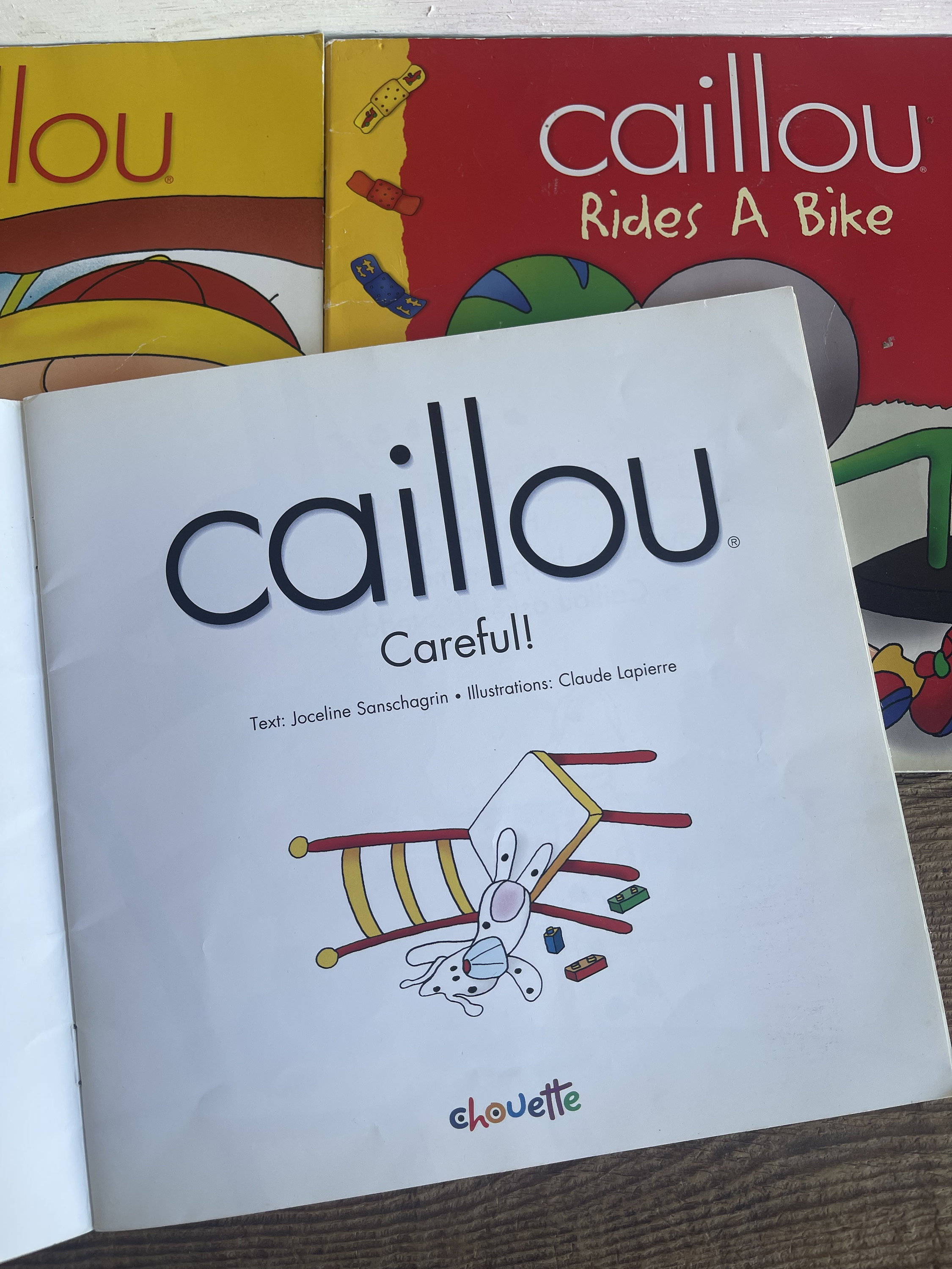 Caillou Books // You Choose // 2000 // PBS Kids Etsy