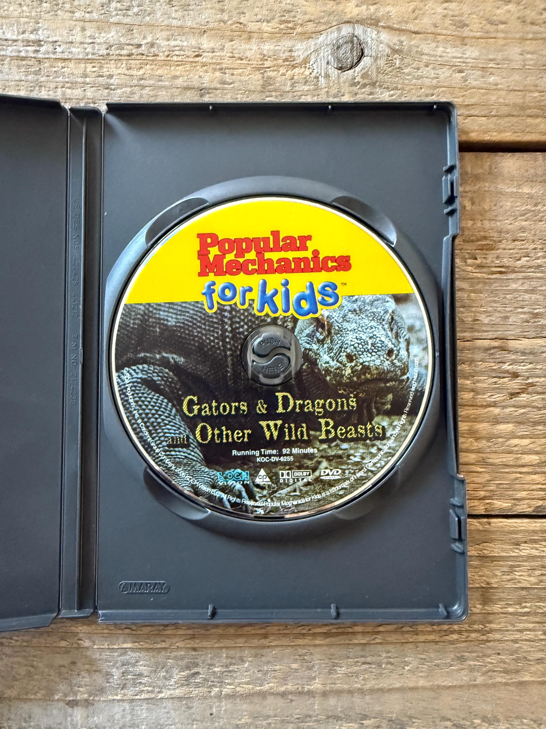(未使用･未開封品)Popular Mechanics for Kids: Gators & Dragons [DVD] Popular Mechanics for Kids Dvds // Set of 2 // Super Sea Creatures
