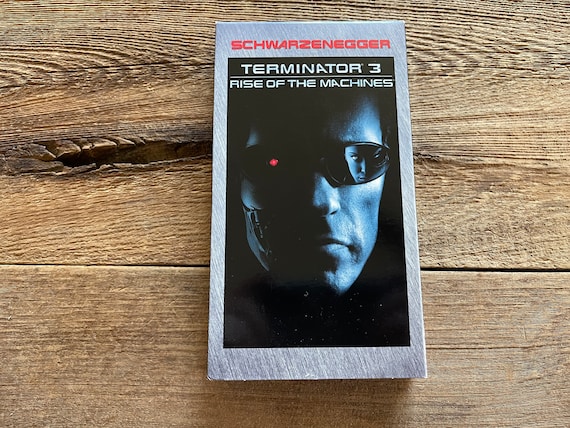 Terminator 3: Rise of the Machines - Arnold Schwarzenegger VHS - Etsy