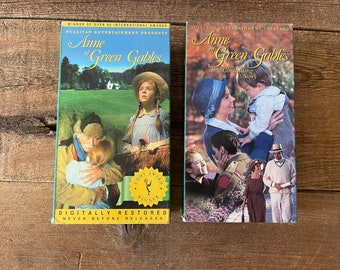 Anne of Green Gables VHS Set - Pbs/wonderworks Production With