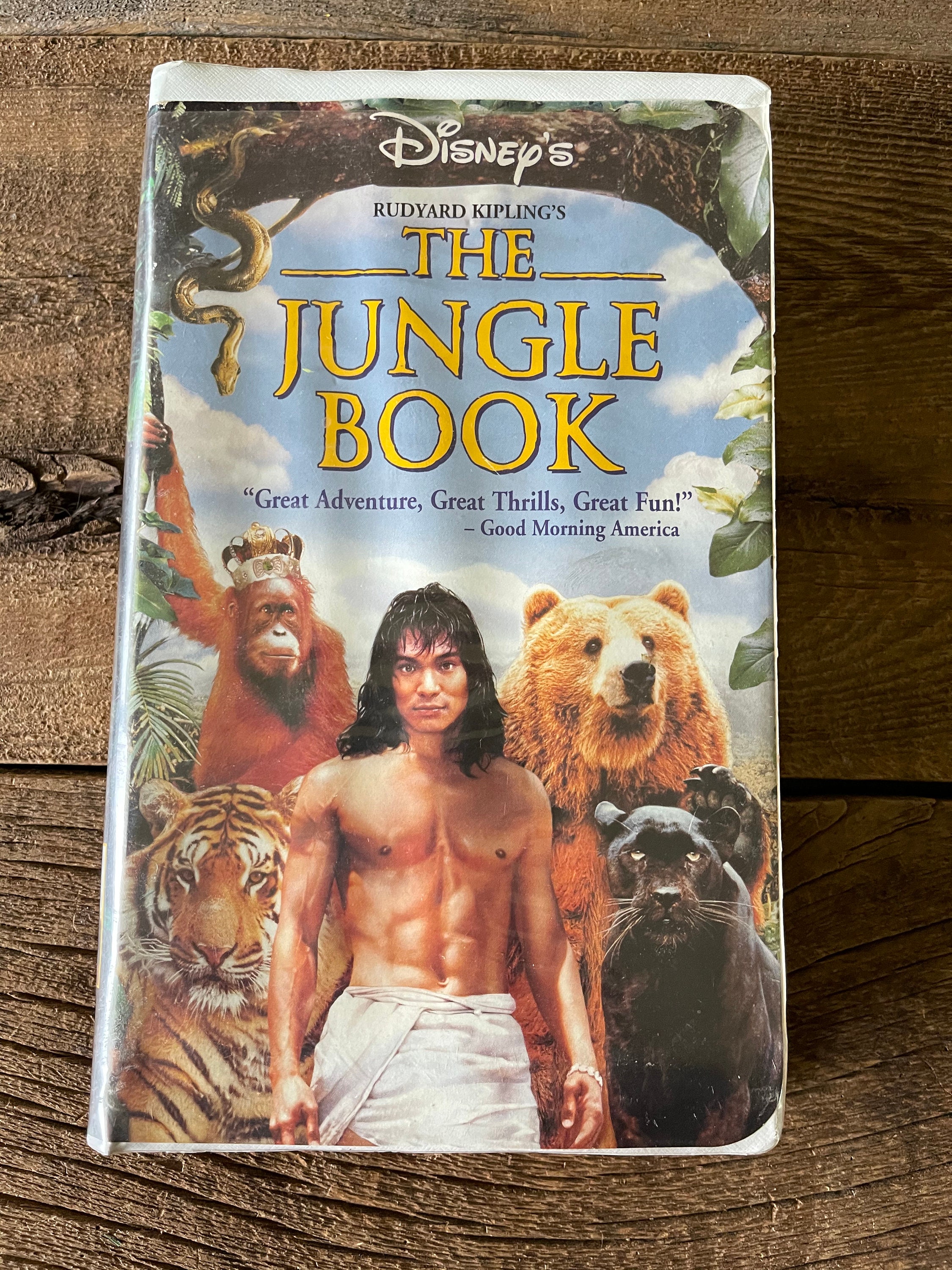 The Jungle Book Mowgli S Story Vhs - Image to u