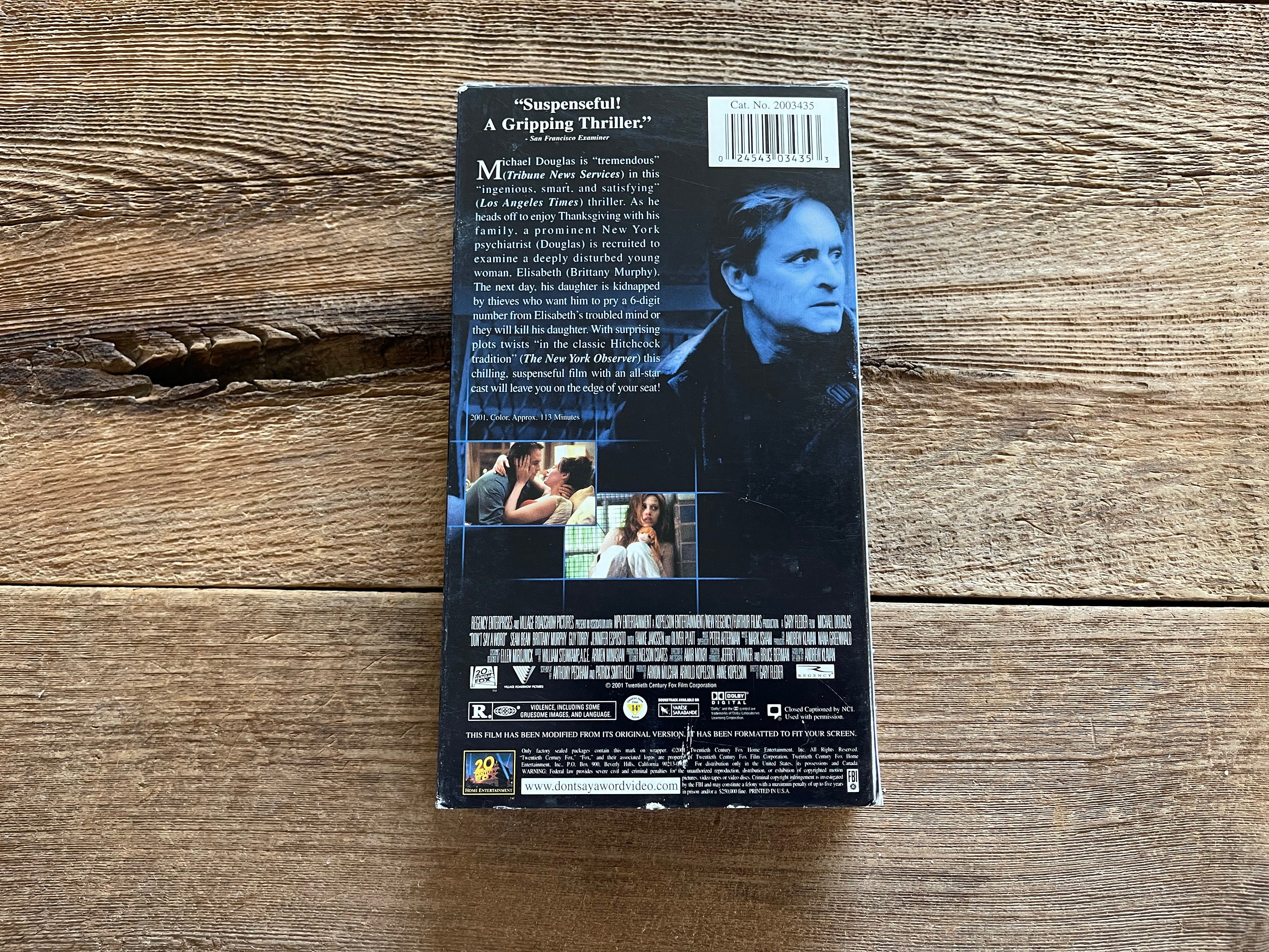 Don't Say A Word // Michael Douglas, Brittany Murphy // 2001