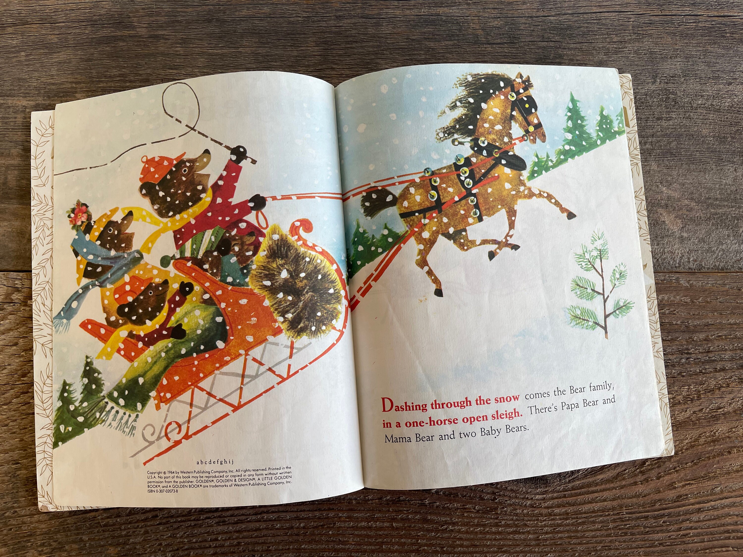 Jingle Bells // Little Golden Book // 1964 // by Kathleen N. Etsy